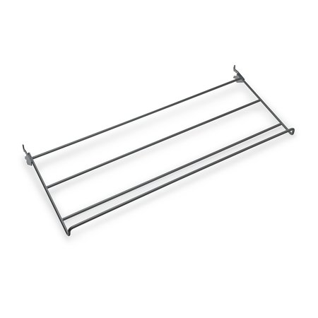 Triton Products 31 In. W x 2 In. H x 13-1/4 In. D Shoe and Boot Rack for Use with Top Track and Hang Rail 1765